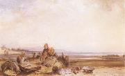 Beach in Normandy (mk09) Richard Parkes Bonington